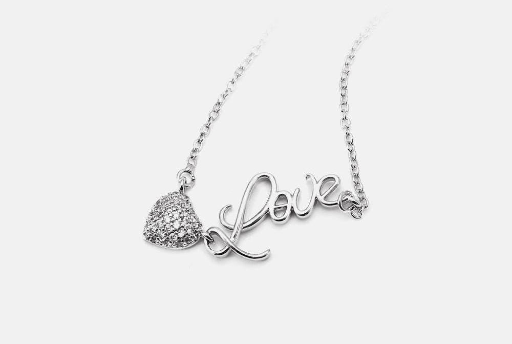 Colar Coração Love
