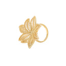 Anel de Fusão de Flores Perfeito