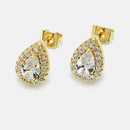 Brinco Gota de Cristal