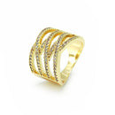 Anel Linhas Cruzadas