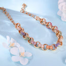 Colar Elos Cravejados