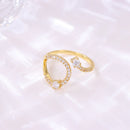 Anel Aberto Cravejado