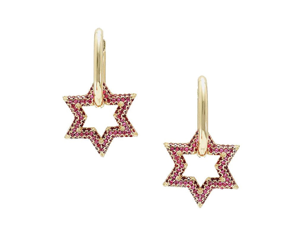 Brinco Estrela Argolinha