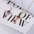 Colar Cruz Sagrado Coração