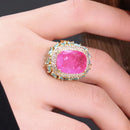 Anel Fusion Oval Desejo