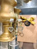 Brinco Argola e Coração Cravado