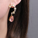 Brinco Fusion Gotas Elegantes