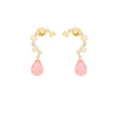 Brinco Fusion Gotas Elegantes