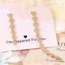 Brinco Cascata Cristal