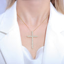 Colar Cruz Glamourosa