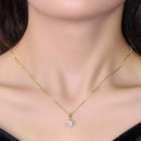 Colar Ponto de Luz Solitário