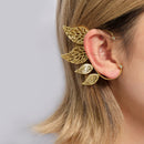 Brinco Ear Folhas