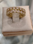 Anel com Corações Cravados