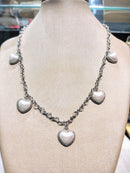 Colar Pérolas de Corações