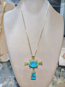 Colar Cruz Fusion Glow