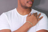 Pulseira Masculina Elos Ajustados