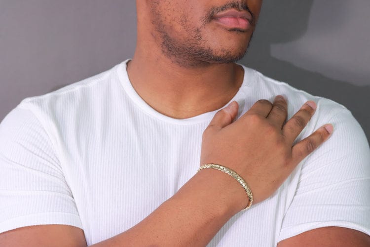 Pulseira Masculina Elos Ajustados