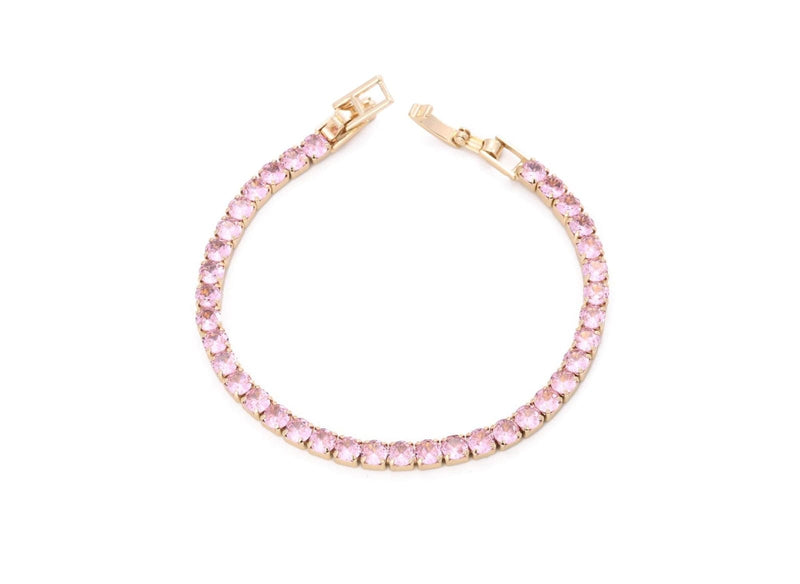Pulseira Riviera Iluminada Pink