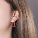 Brinco Salto Alto Vermelho