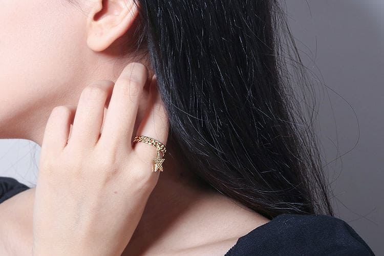 Anel Elos com Estrela