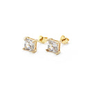 Brinco Ponto de Luz Quadrado