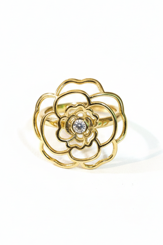 Anel Lumine Flor