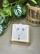 Conjunto Ponto de Luz Prata