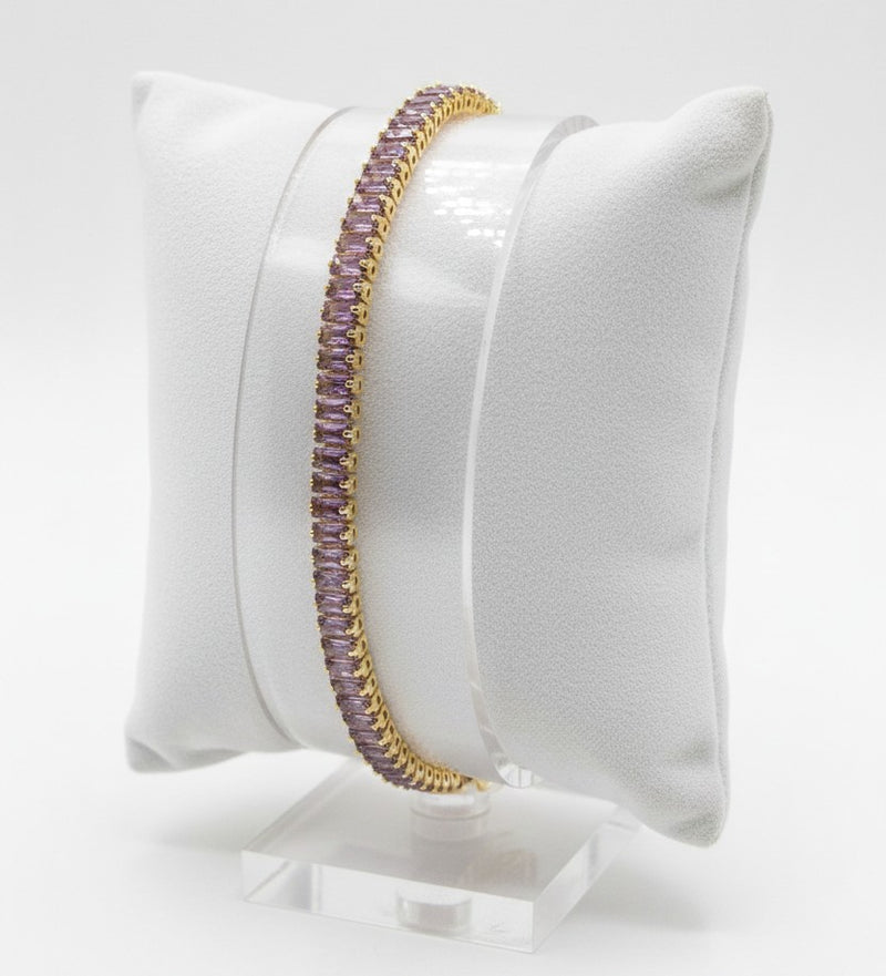 Pulseira Luxo Roxa Claro