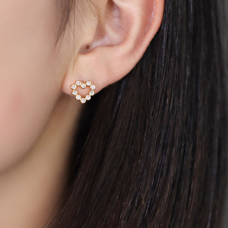 Brinco Coração de Luz