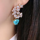 Brinco Corações Elegante